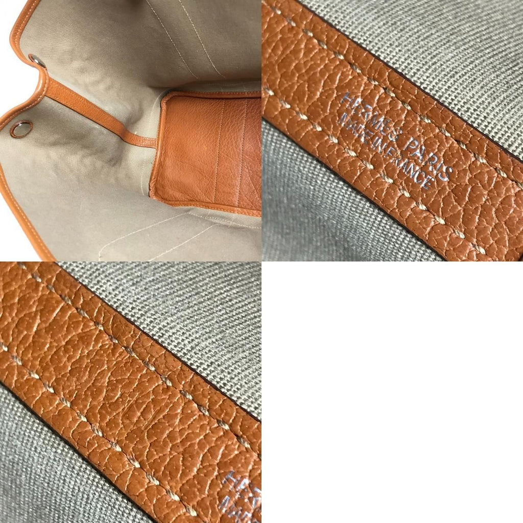 Hermes Tote Garden Party 36 PM Negonda Orange — view 9