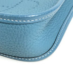 Hermes Shoulder Bag Evelyne TPM 16 Taurillon Clemence New Blue — view 6