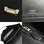 Hermes Clutch Novapolis Pouch Evercolor Black — view 8