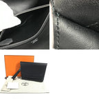 Hermes Clutch Novapolis Pouch Evercolor Black — view 9