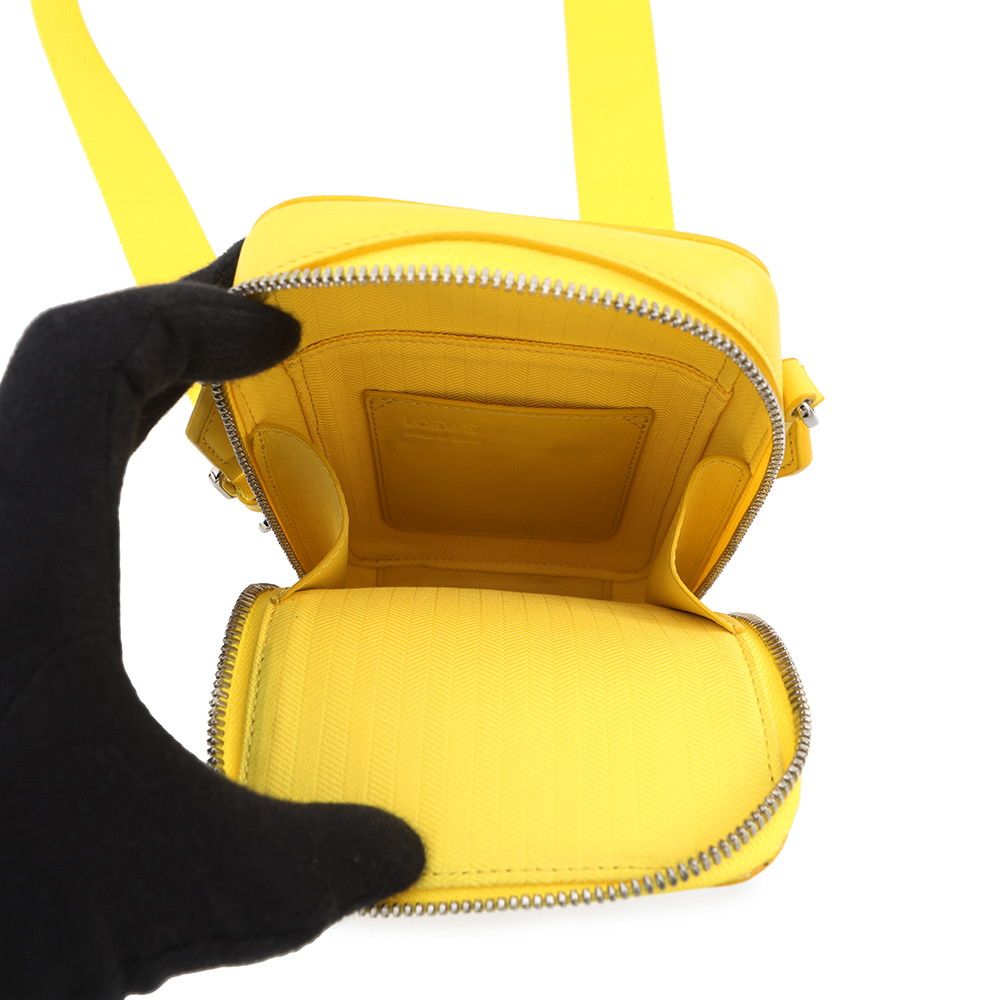 Loewe Shoulder Bag Vertical Crossbody Pocket Anagram Leather — view 5