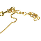 Dior Star Motif Necklace Pendant Chain Gold — view 5