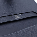 Hermes Bearn Mini Card Case Silver Black — view 6