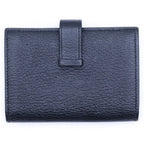 Hermes Bearn Mini Card Case Silver Black — view 2