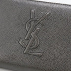 Saint Laurent Monogram Wallet Zip Around Leather — view 5