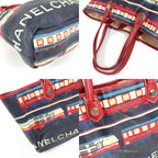 Chanel Tote Central Station Leather Red — view 7