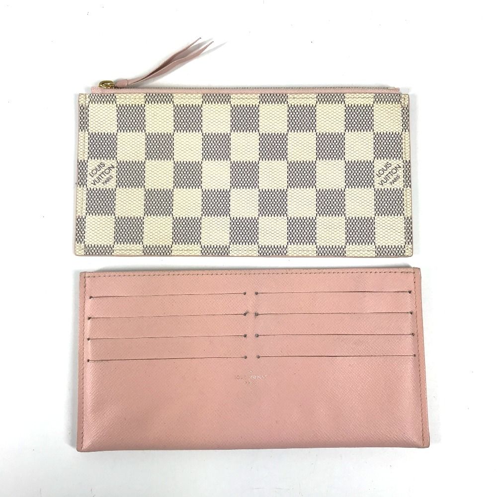 Louis Vuitton Shoulder Bag Pochette Felicie GM White Pink — view 3