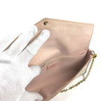 Louis Vuitton Shoulder Bag Pochette Felicie GM White Pink — view 4