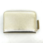 Chanel Coin Case CC Logo Metiers D'art Caviar Leather Gold — view 2