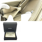 Chanel Coin Case CC Logo Metiers D'art Caviar Leather Gold — view 9