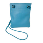 Hermes Sac Ali Nu Ali Numini Bicolor Mini Shoulder Bag Blue — view 2