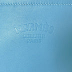 Hermes Sac Ali Nu Ali Numini Bicolor Mini Shoulder Bag Blue — view 5