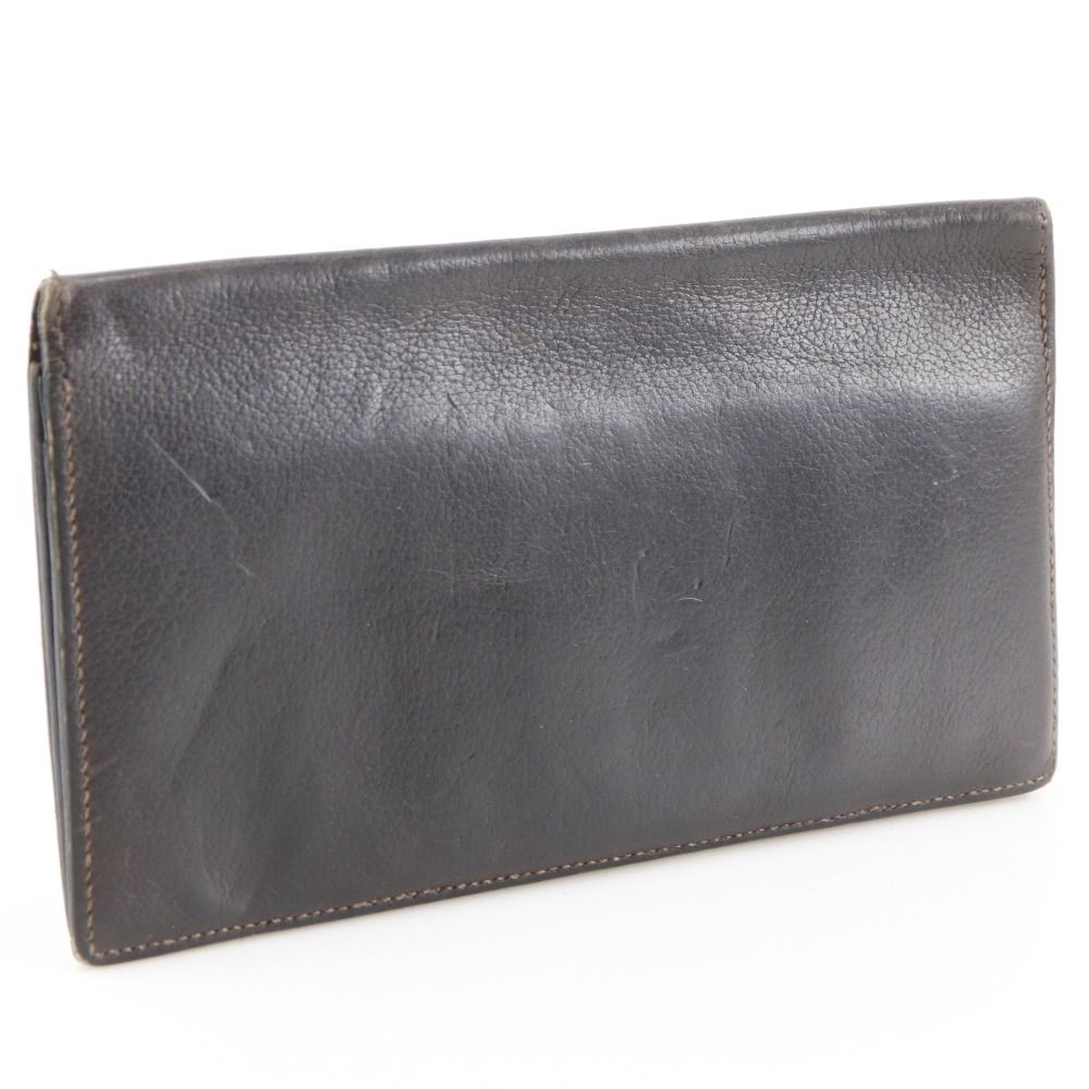 Hermes Mc2 Fleming Leather Brown Billfold — view 3