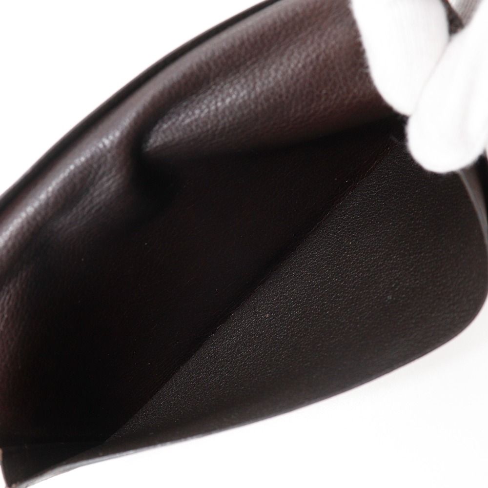 Hermes Mc2 Fleming Leather Brown Billfold — view 6