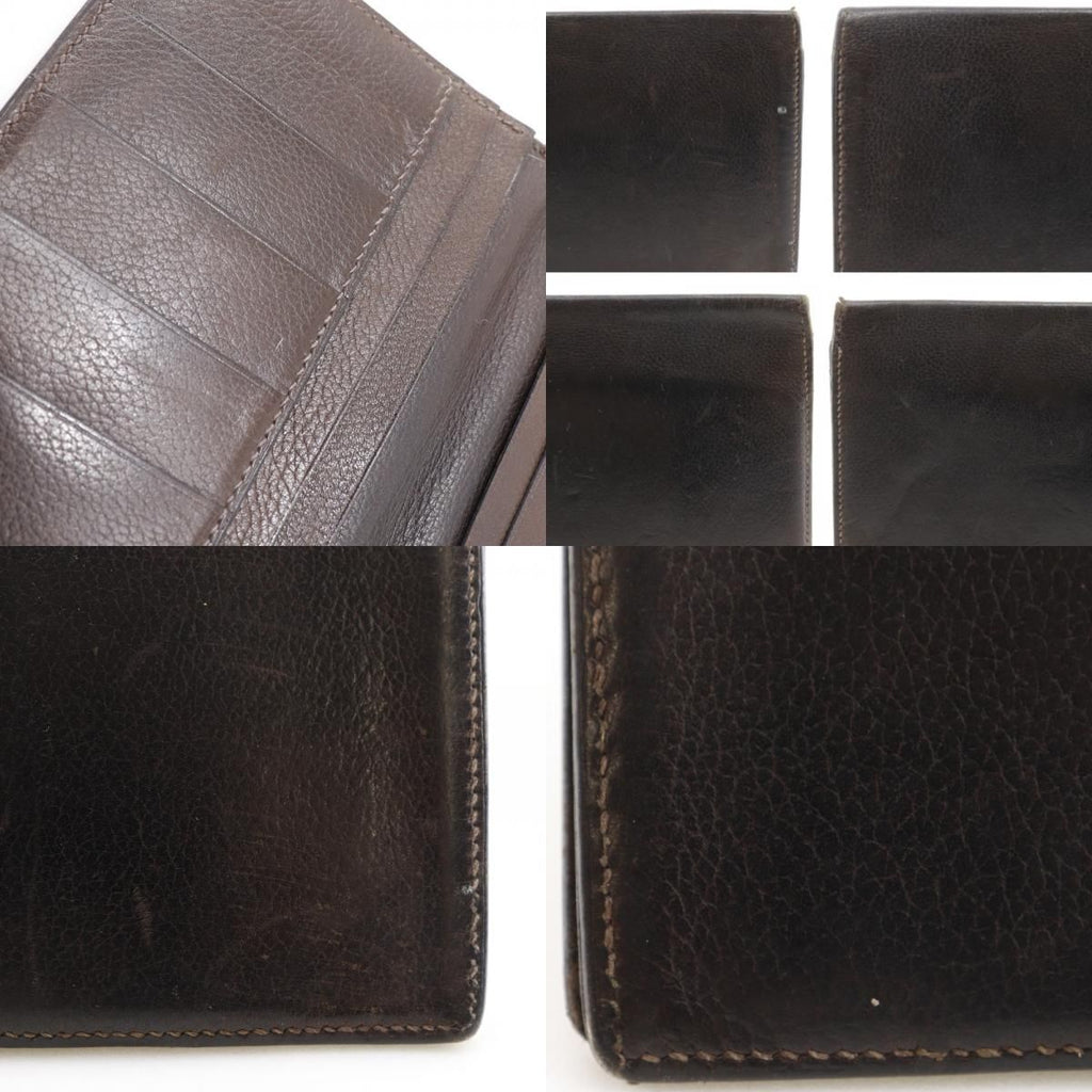 Hermes Mc2 Fleming Leather Brown Billfold — view 9