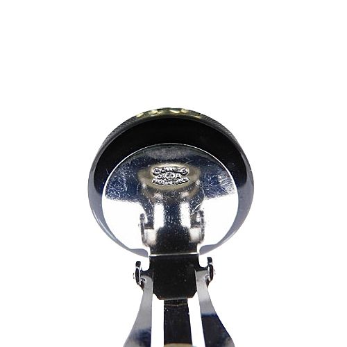 Chanel Earrings CC Logo Rhinestone Black — view 8