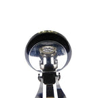 Chanel Earrings CC Logo Rhinestone Black — view 8
