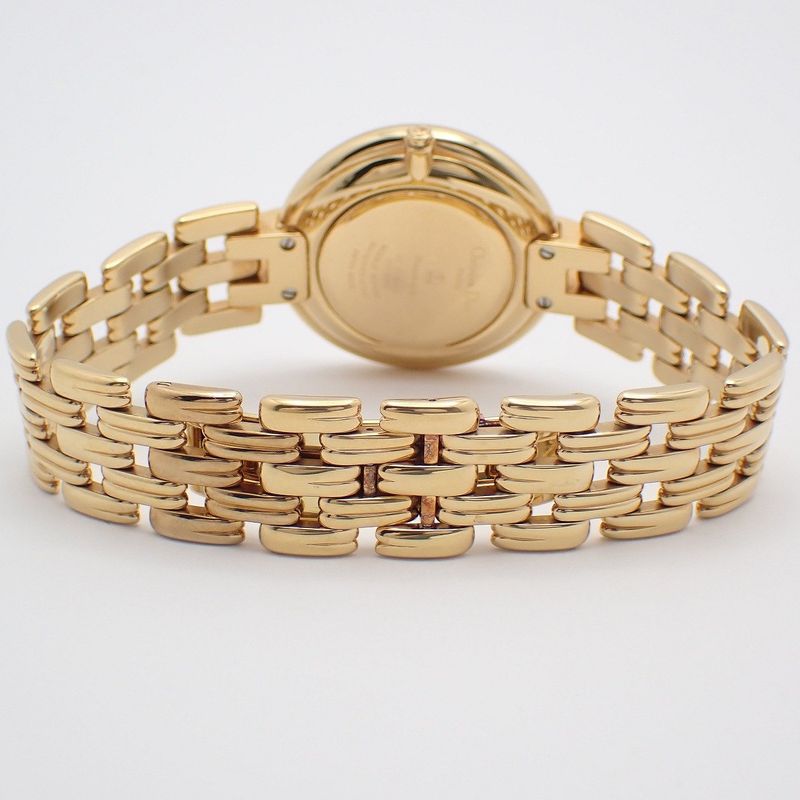 Dior Bagheera Quartz Watch Gold Black Dial Strap