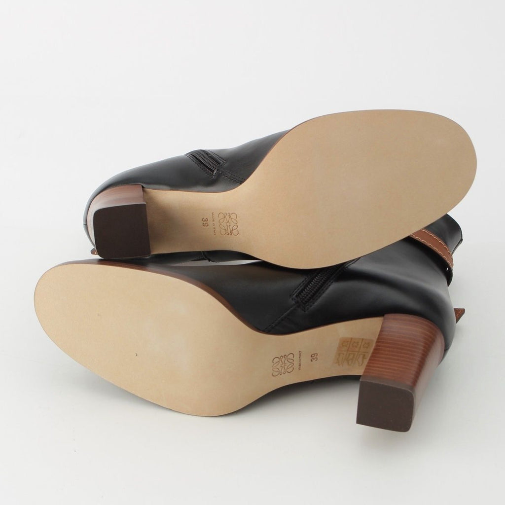 Loewe Gate Leather Side Gore Short Boots Shoes Black 39 — view 5