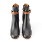 Loewe Gate Leather Side Gore Short Boots Shoes Black 39 — view 2