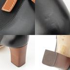 Loewe Gate Leather Side Gore Short Boots Shoes Black 39 — view 9