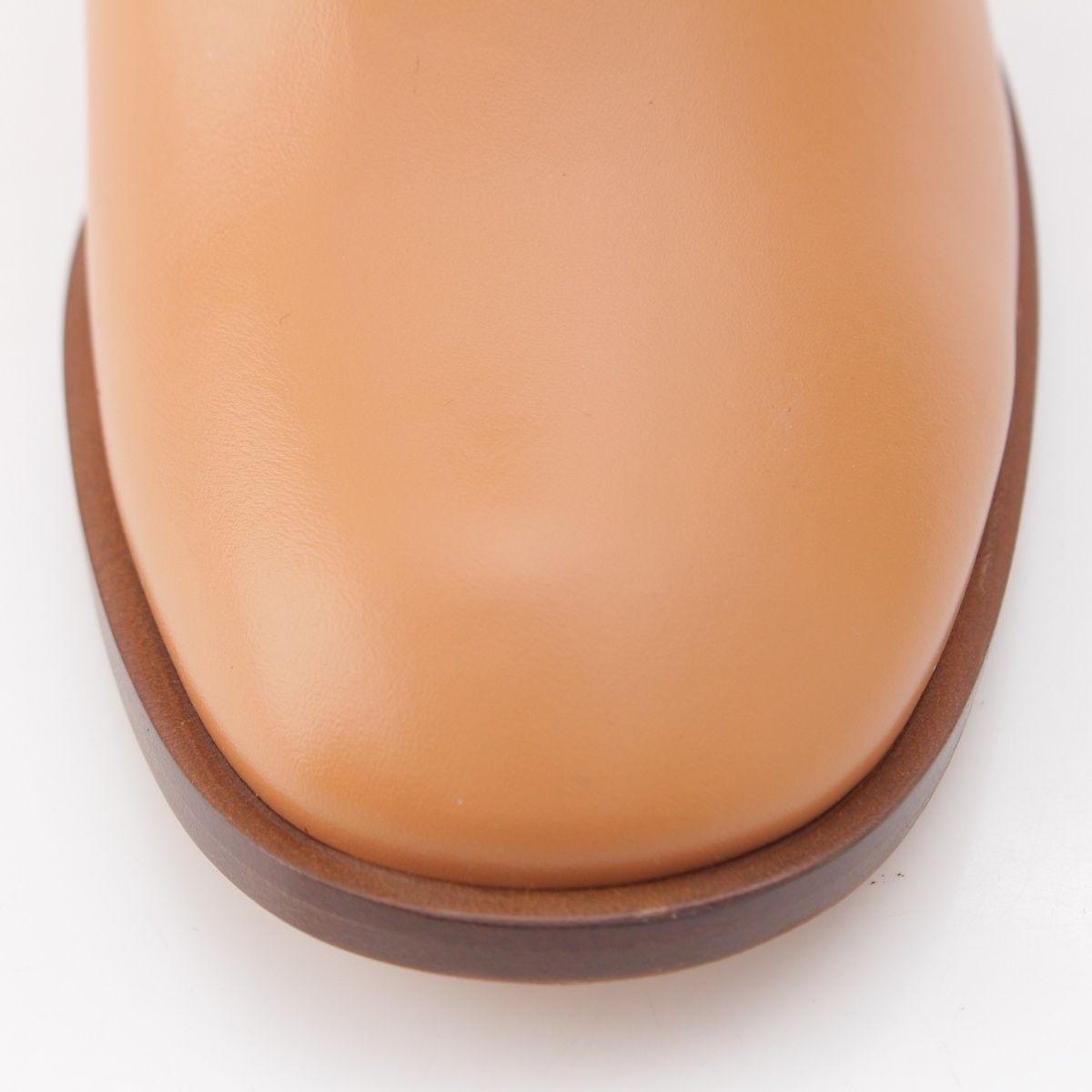 Loewe Gate Leather Side Gore Short Boots Shoes Gold 39 — view 8