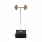 Dior C3 Necklace and Earrings Set with CD Logo — view 6