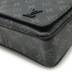 Louis Vuitton Monogram Eclipse District PM Messenger Bag Black Gray — view 3