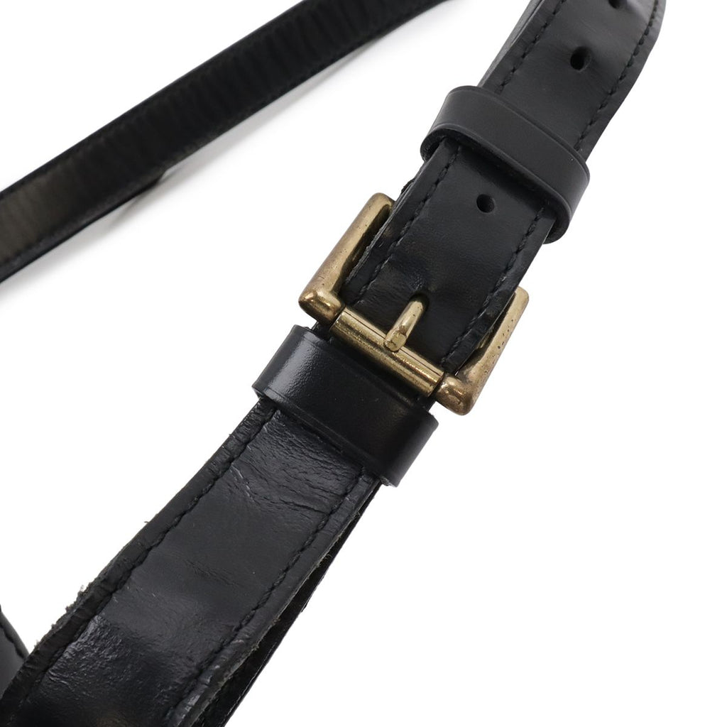Louis Vuitton Epi Petit Noe Shoulder Bag Drawstring Noir Black — view 4