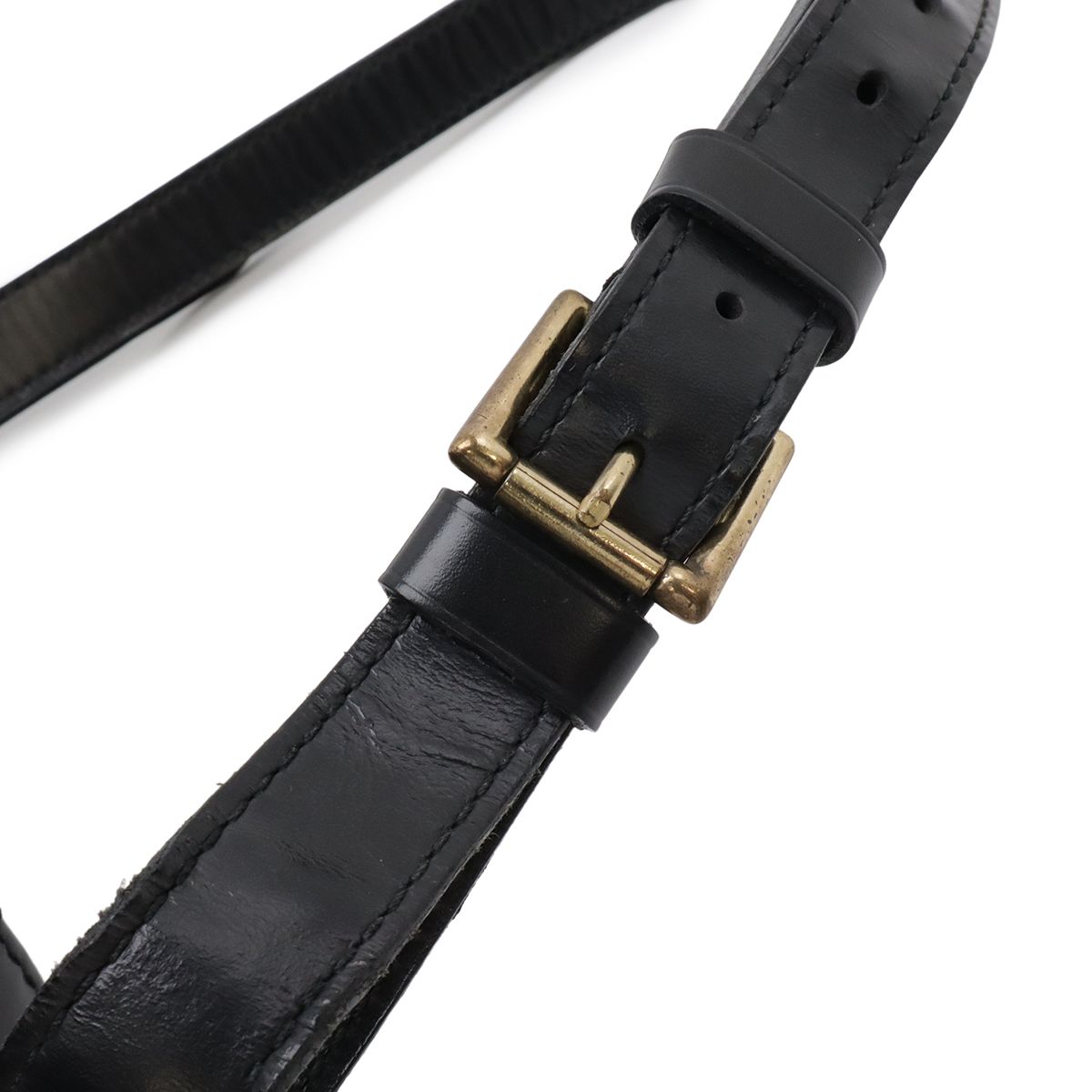 Louis Vuitton Epi Petit Noe Shoulder Bag Drawstring Noir Black — view 4