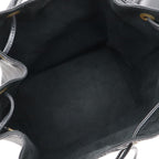 Louis Vuitton Epi Petit Noe Shoulder Bag Drawstring Noir Black — view 5
