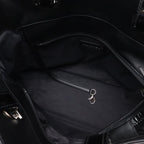 Chanel Paris Biarritz Tote PM Shoulder Bag Leather Black — view 7
