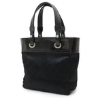 Chanel Paris Biarritz Tote PM Shoulder Bag Leather Black — view 2