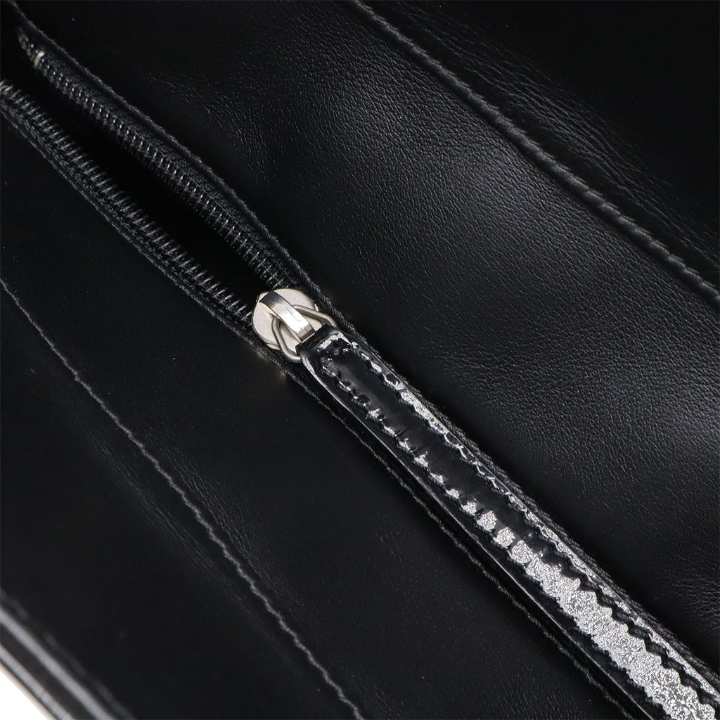 Chanel Paris Biarritz Tote PM Shoulder Bag Leather Black — view 4