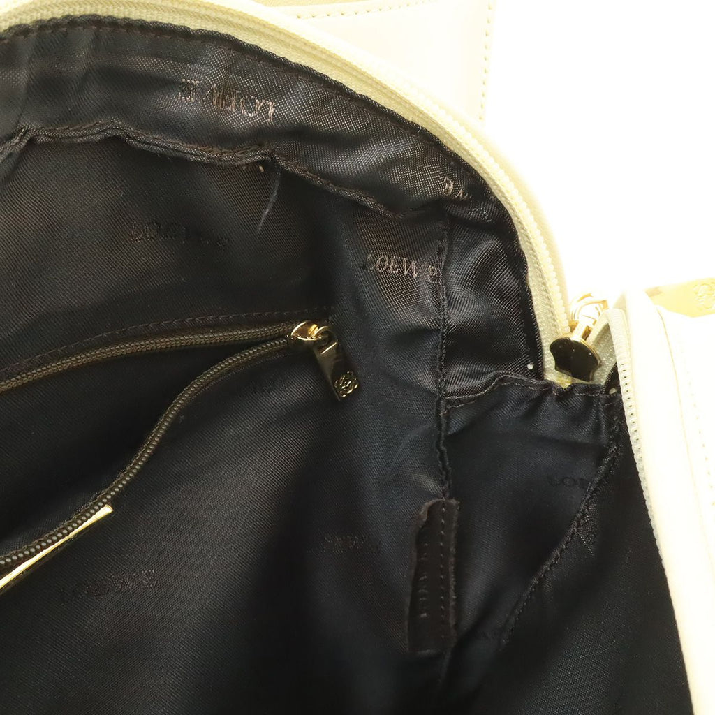Loewe Anagram Tote 2-Way Shoulder Bag Semi Leather — view 7