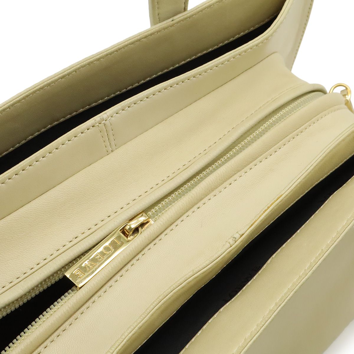 Loewe Anagram Tote 2-Way Shoulder Bag Semi Leather — view 5