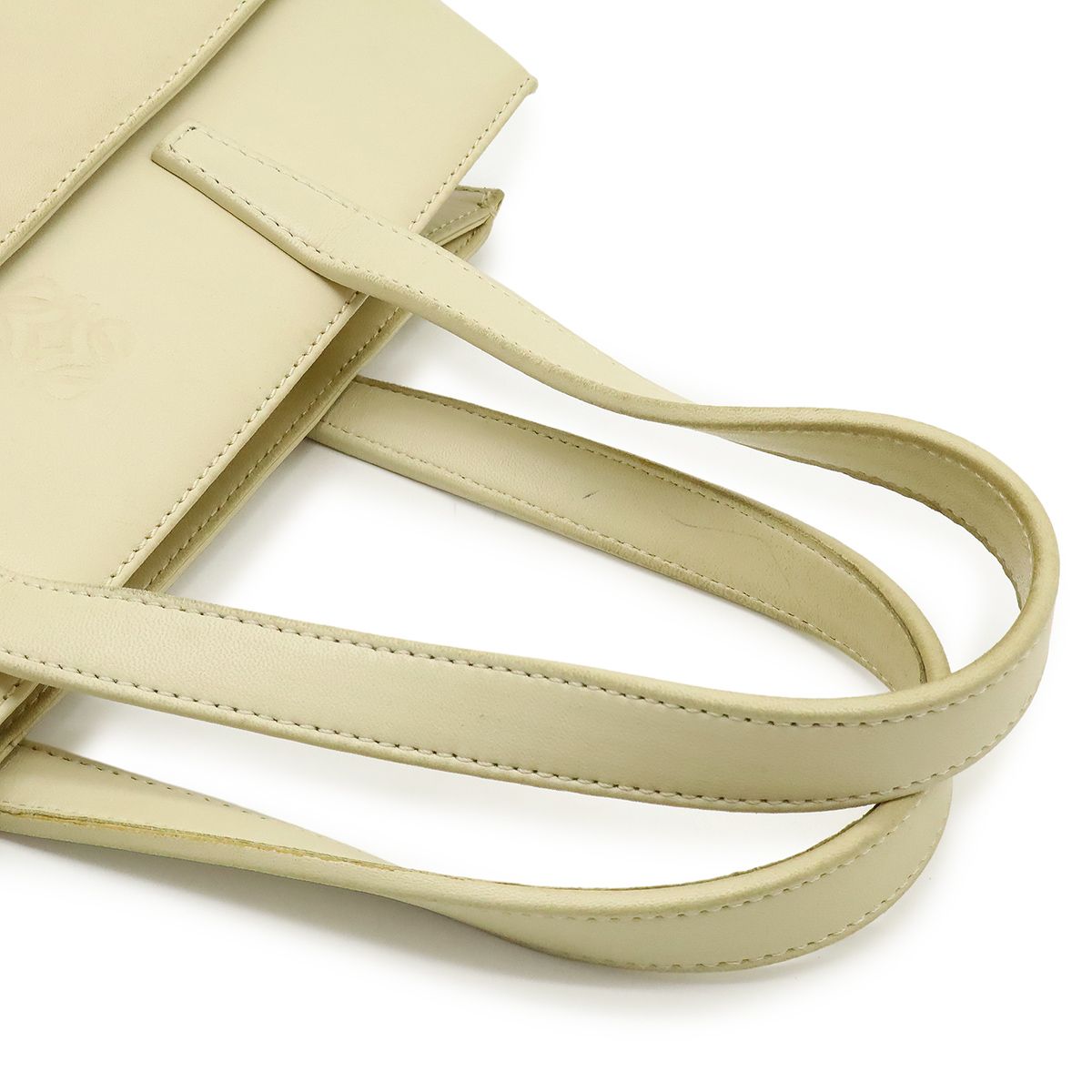 Loewe Anagram Tote 2-Way Shoulder Bag Semi Leather — view 4