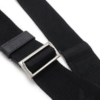Prada Tessuto Saffian Triangle Logo Shoulder Bag Crossbody Nylon Leather Nero — view 5