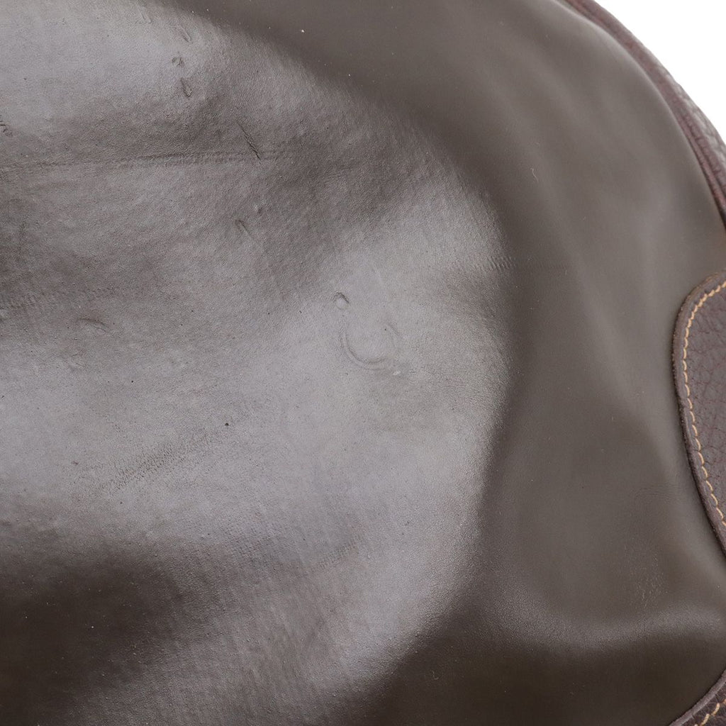 Hermes Trim 35 Shoulder Bag Buffalo Amazonia Dark Brown — view 4