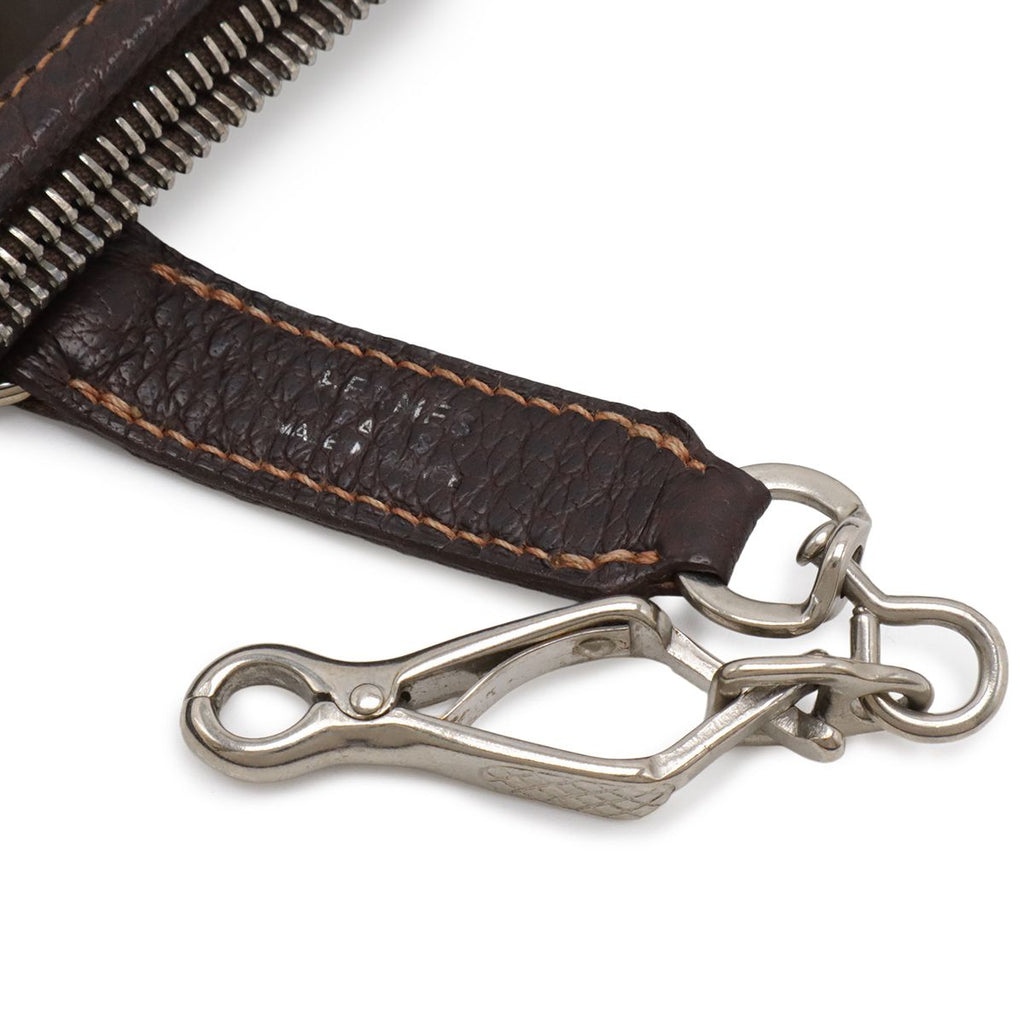 Hermes Trim 35 Shoulder Bag Buffalo Amazonia Dark Brown — view 9