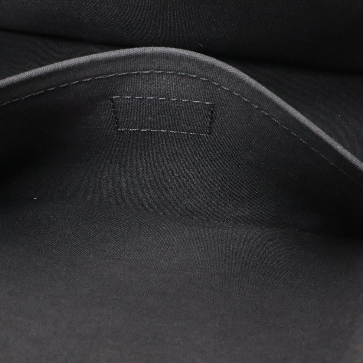Louis Vuitton Monogram Matte Shelton Handbag Noir Black — view 7