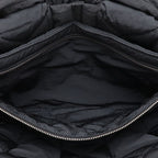 Bottega Veneta Maxi Intrecciato Padded Tech Cassette Shoulder Bag Nylon Black — view 7