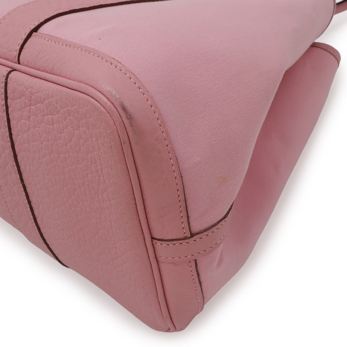 Hermes Garden Shoulder Tote Semi Toile Officier — view 3