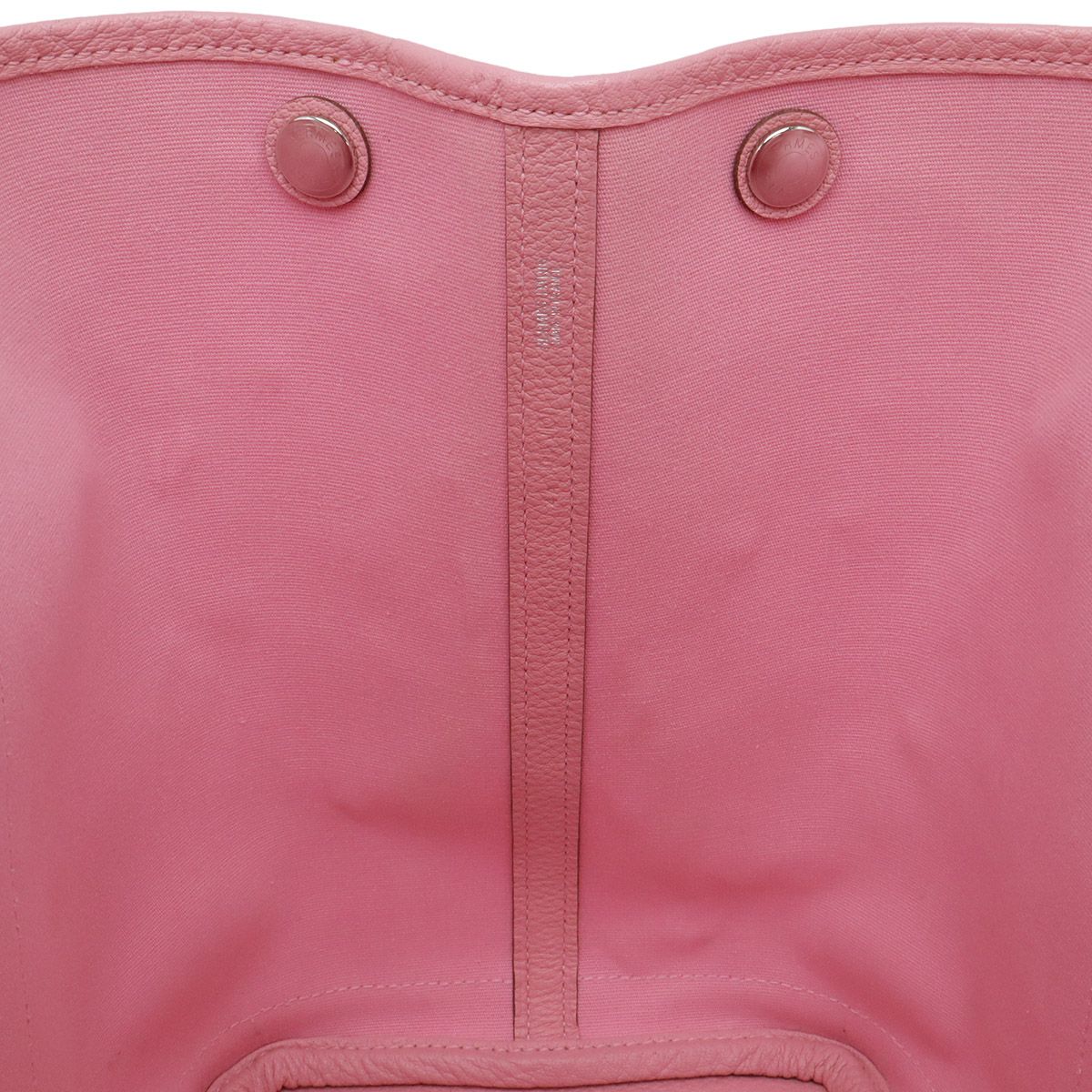 Hermes Garden Shoulder Tote Semi Toile Officier — view 8