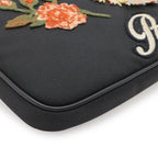 Gucci Embroidered Laptop Case PC Clutch Taiga Tiger Black Multicolor — view 3