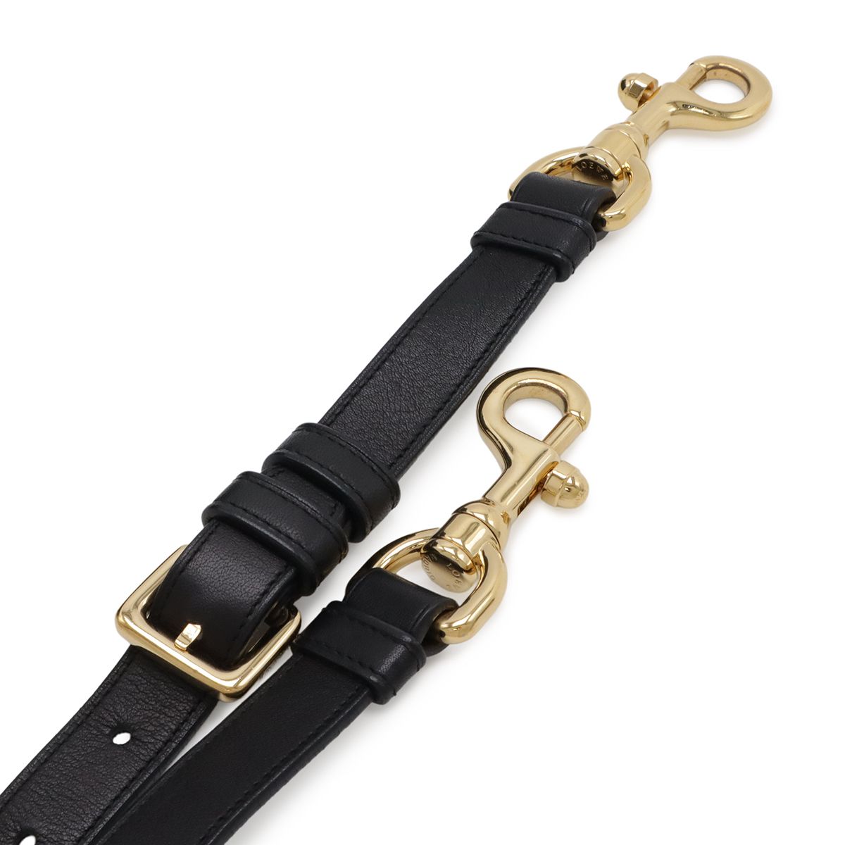 Loewe Fusta 31 Mini Boston Bag 2-Way Leather Black Gold — view 6
