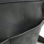 Louis Vuitton Damier Infini Calypso MM Shoulder Bag Onyx Black — view 8