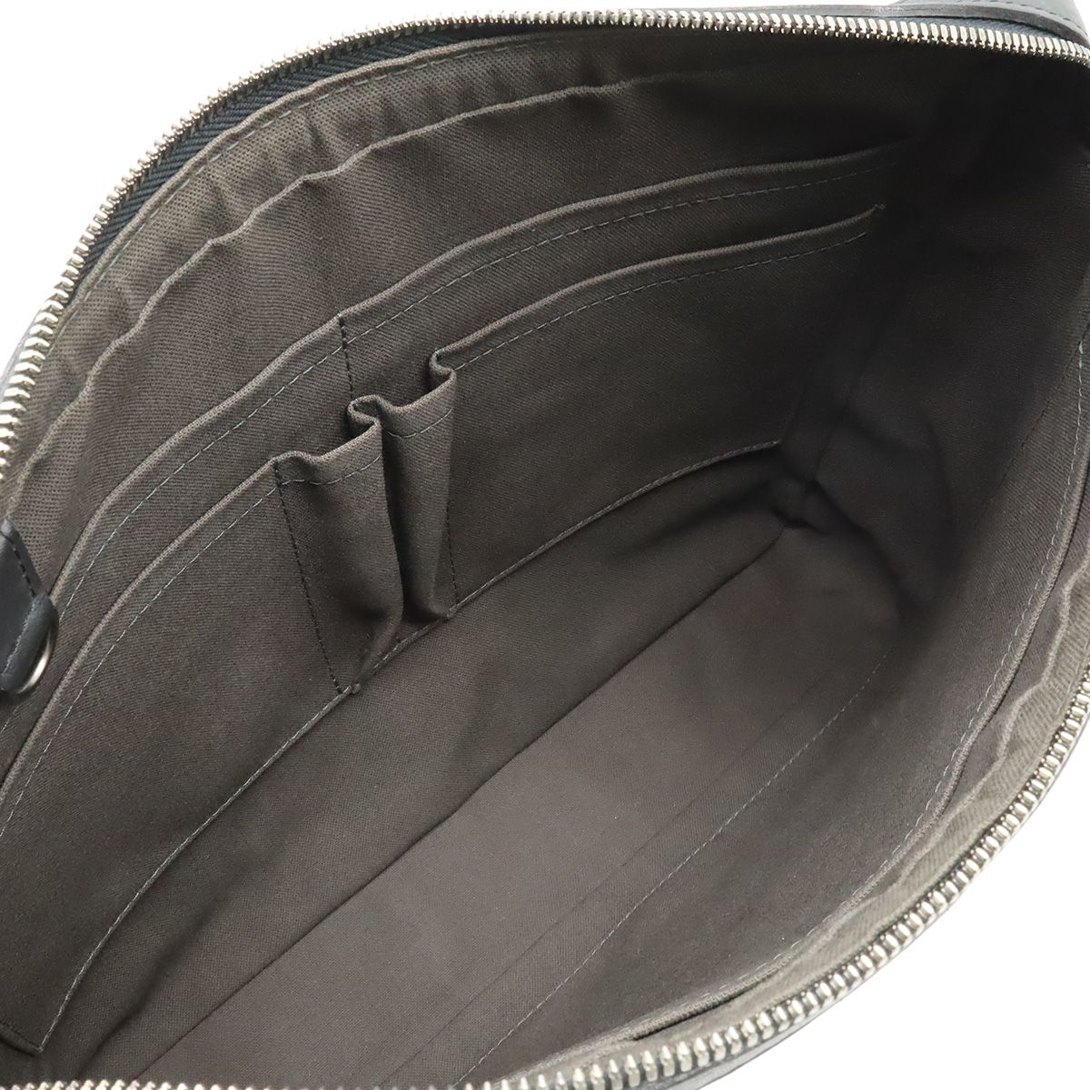 Louis Vuitton Damier Infini Calypso MM Shoulder Bag Onyx Black — view 7