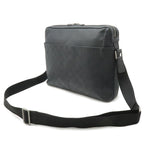 Louis Vuitton Damier Infini Calypso MM Shoulder Bag Onyx Black — view 2