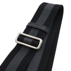Gucci GG Nylon Shoulder Bag Crossbody Depth Leather Black Gray — view 5